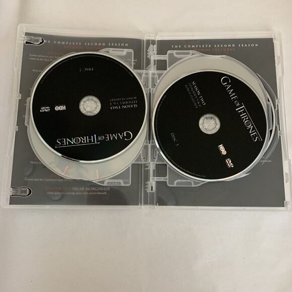 Game of Thrones: The Complete Second Season (DVD, 2015, 5-Disc Set) - Picture 6 of 8